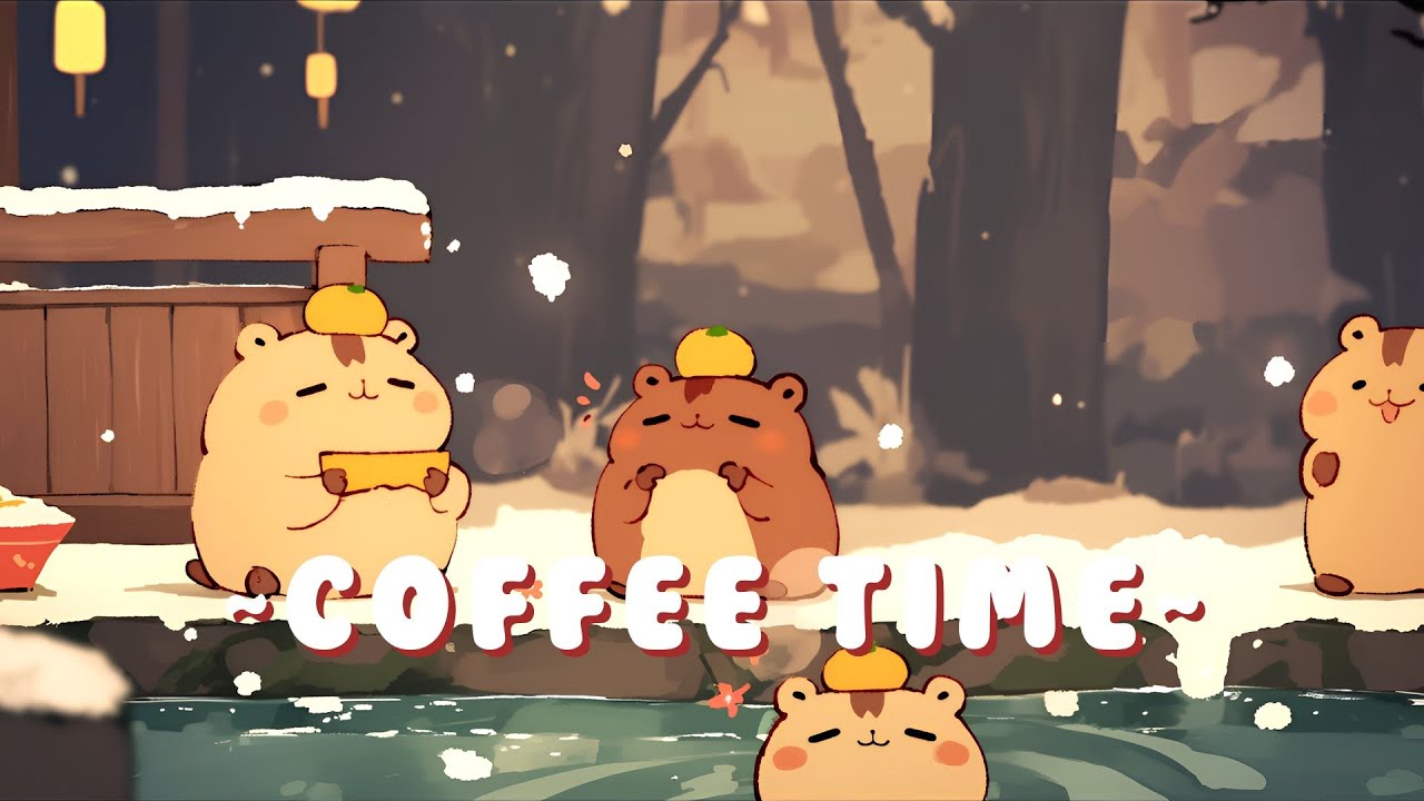 [Extended Mix] Capybara Chill Radio | Ambient Study Beats Mix ✨