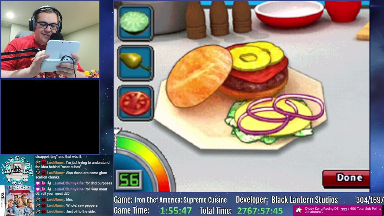 DS Destruction 304/1697: Iron Chef America: Supreme Cuisine FINALE