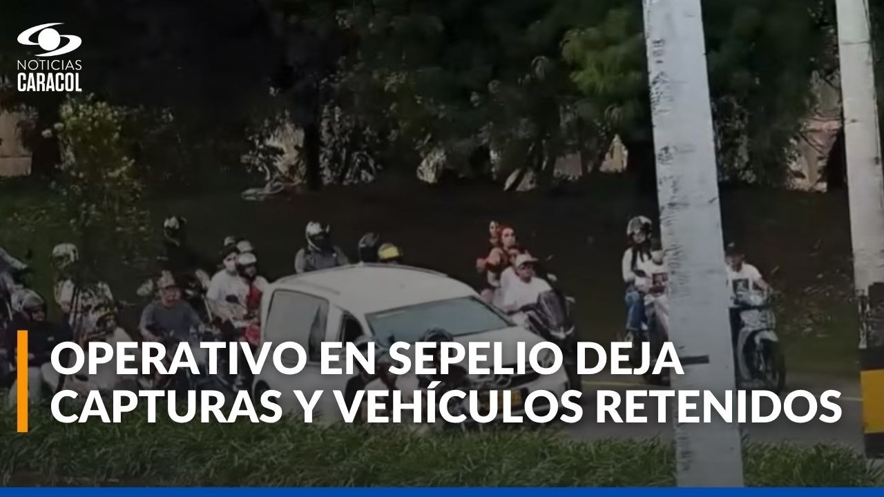 Sepelio en Itag&uuml;&iacute; termin&oacute; en operativo: inmovilizaron motos y hallaron irregularidades