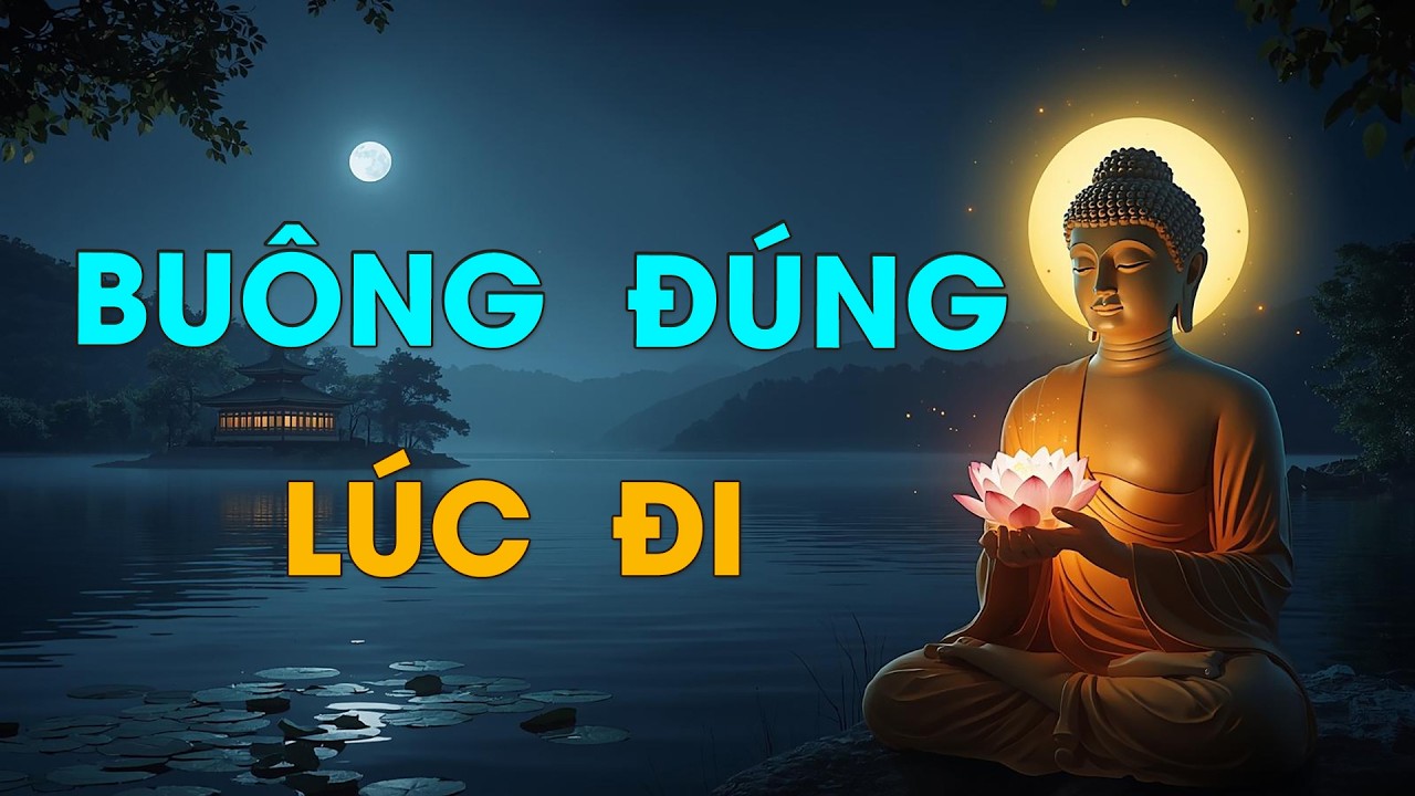 Phật Dạy: Học Cách Buông Bỏ Để Tâm An Lạc | Bí Quyết Xóa Sạch Mọi Khổ Đau Phiền Muộn