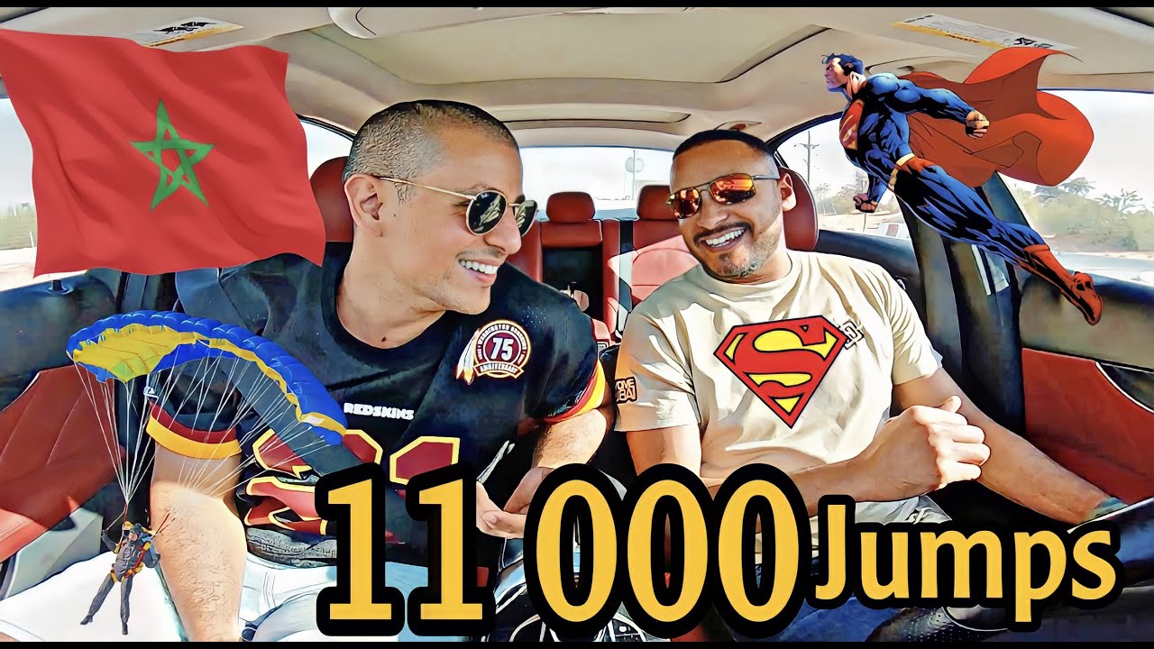 25WITH25 -🪂🇲🇦 أكثر من 11 ألف قفزة من السماء - SUPERMAN IS MorocCan 🪂🇲🇦