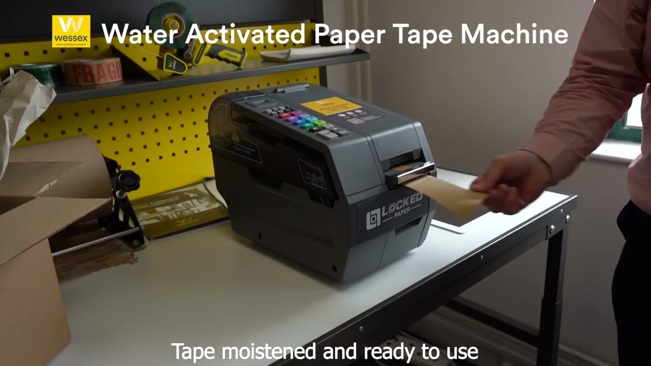 Gummed Paper Tape Machine from Wessex Packaging