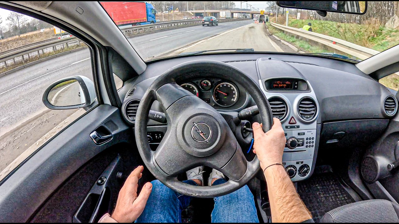 2012 Opel Corsa (1.2 Twinport ECOTEC 69 hp) | POV Test Drive #2371 Joe Black