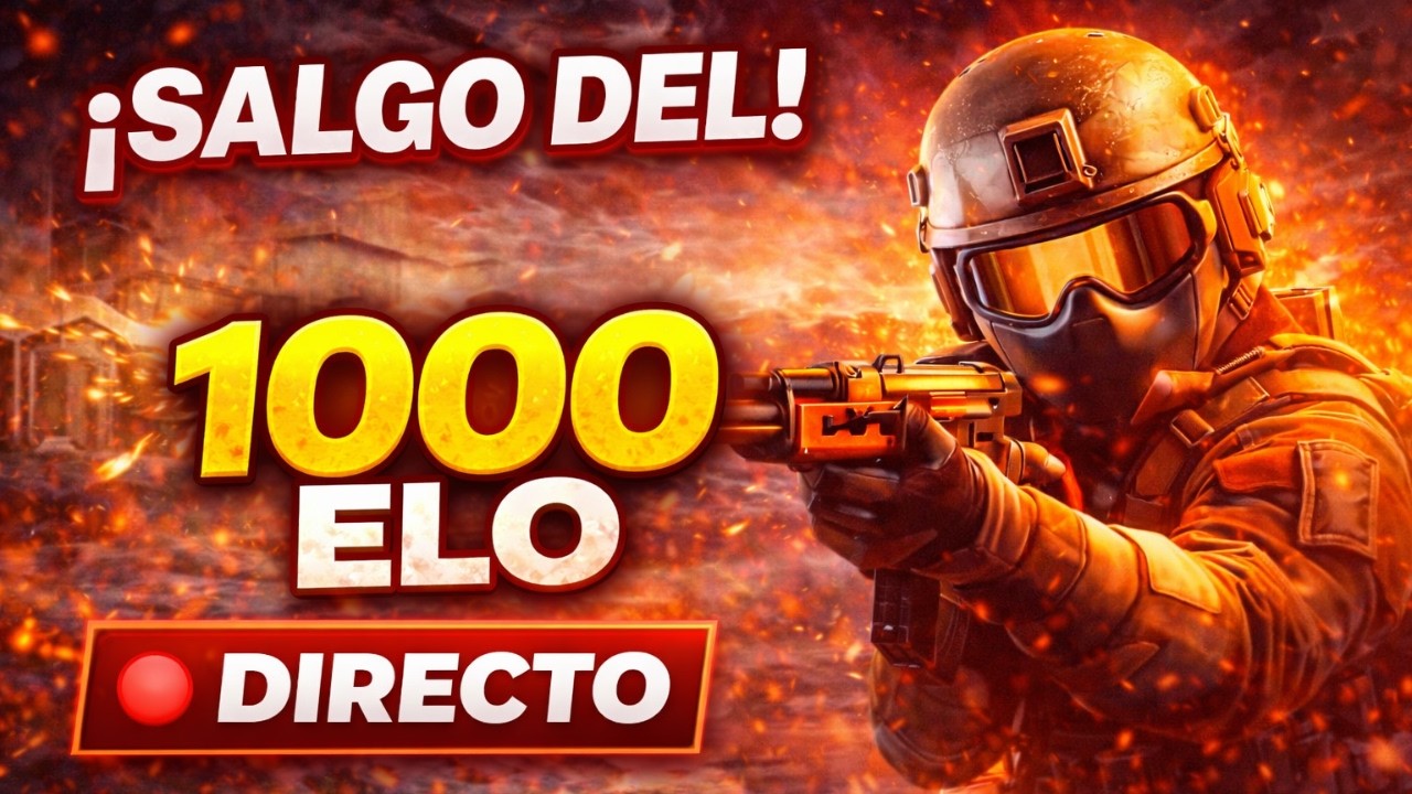 🔴SALIMOS de 1000 ELO HOY o NO PARO | CS2 DIRECTO