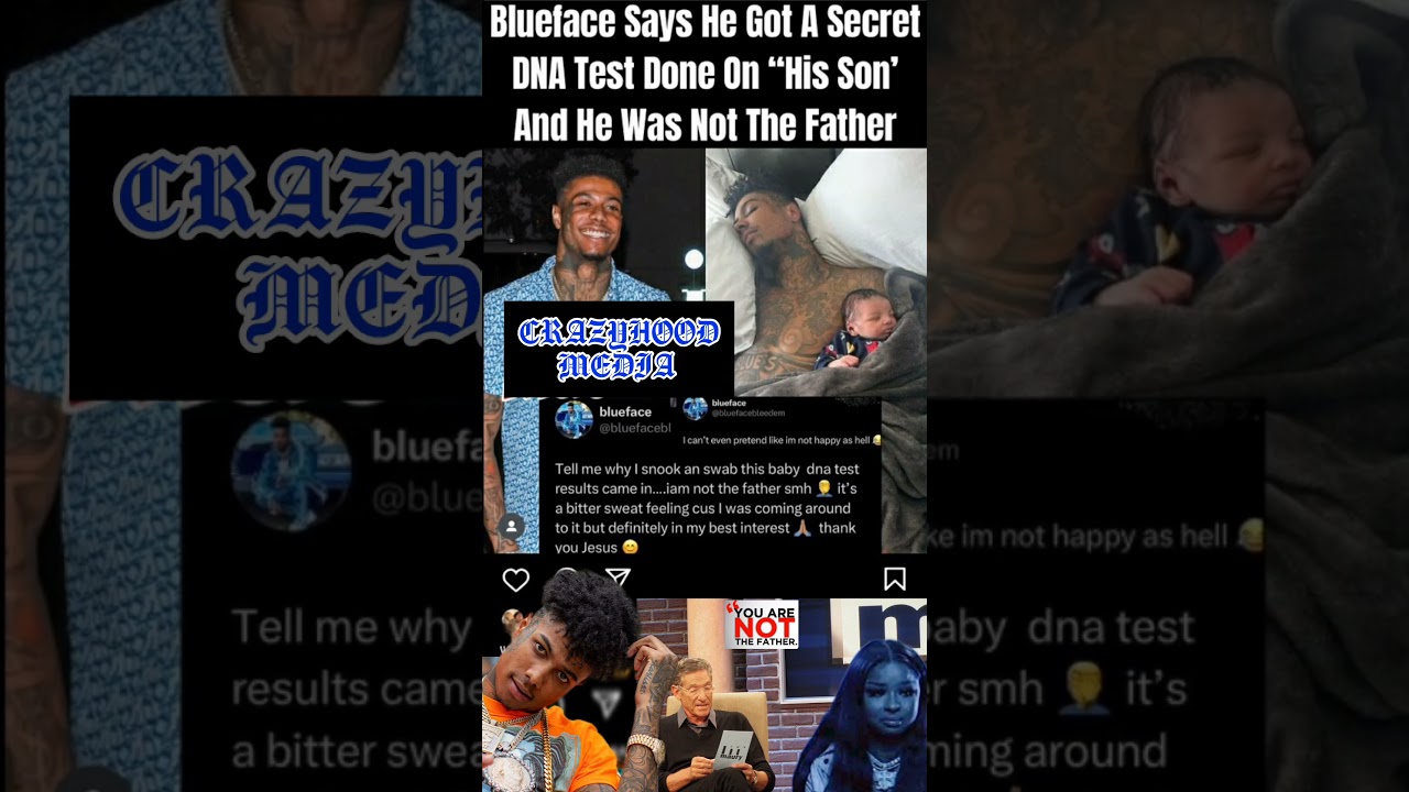 BLUEFACE IS NOT THE FATHER🤯TAKES DNA TEST ON BLUEFACE JR?🤔 #blueface #jaidynalexis #chriseanrock