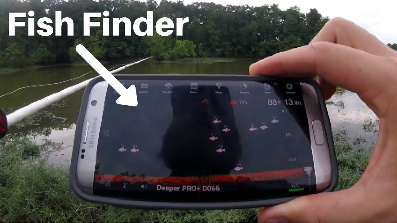 CATCHING FISH using your SMARTPHONE!!! (Deeper Pro+ Sonar)