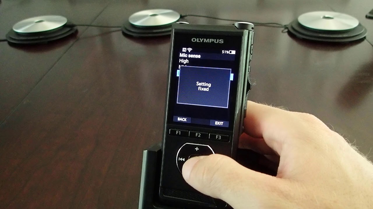 Best Settings for DS-9500 or DS-9000 for Personal Dictation