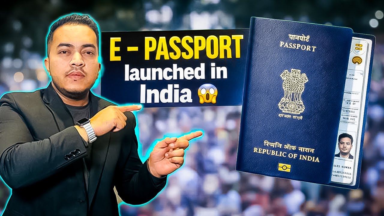 India 🇮🇳 Launched E - Passport 😱,  what are the changes ? 🔥| Watch the video .. 