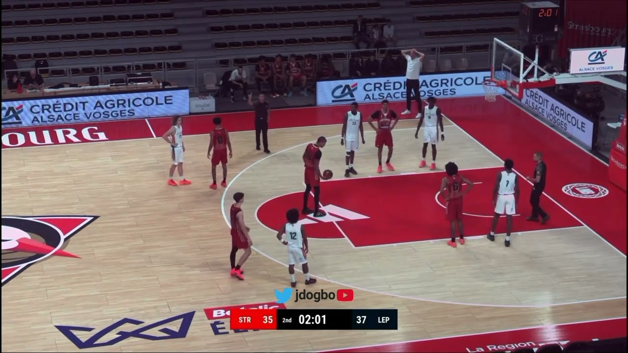 🇫🇷 Jahel Tr&egrave;fle (2007 | 6&rsquo;10 F/C) Dominates w/ 19 PTS, 14 REB, 4 BLK | Espoirs &Eacute;lite Highlights
