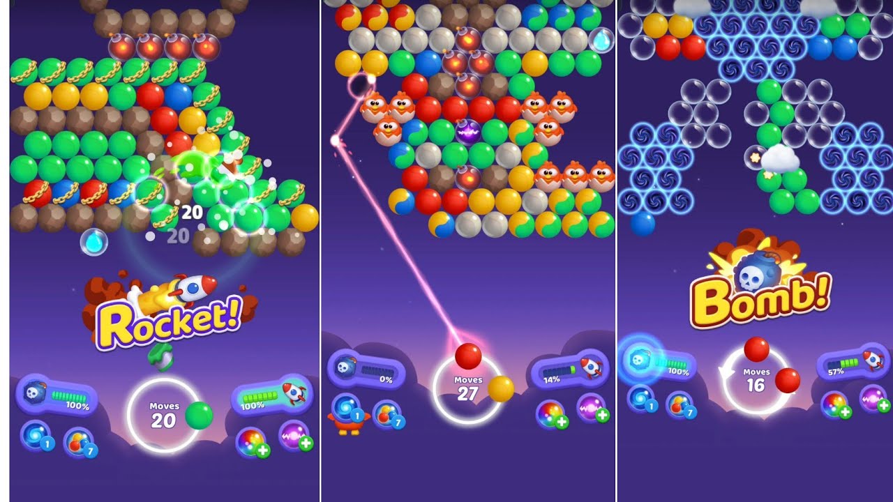New Bubble Shooter Game 2026 || Bubble Shooter Rainbow || Android Gameplay 