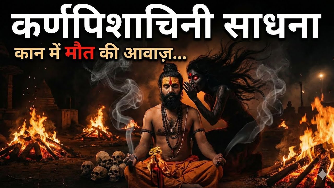 कर्णपिशाचिनी साधना | कान में मौत की फुसफुसाहट ! | Karnapishachini Horror Story in Hindi 😱 | #Horror