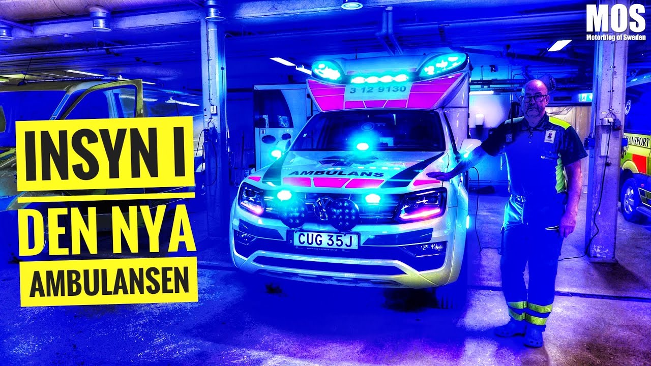 Insyn i den nya ambulansen