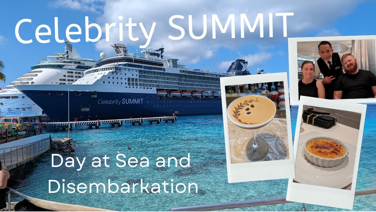 Our final sea day on the Celebrity Summit and disembarkation in Miami