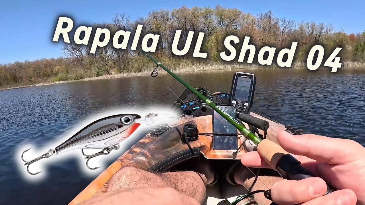 Fishing with the Rapala UL Shad 04 for whatever BITES *EPIC*