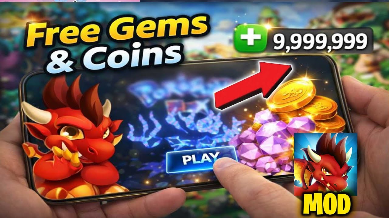 Dragon City Hack 2026 (Still Working) – Unlimited Gems & Gold iOS/Android