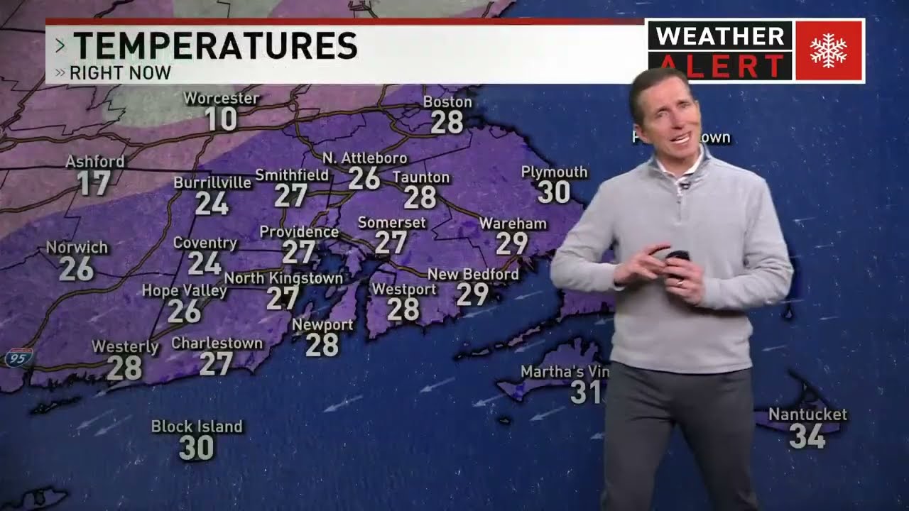 Worst of the storm passes, still some Monday snow