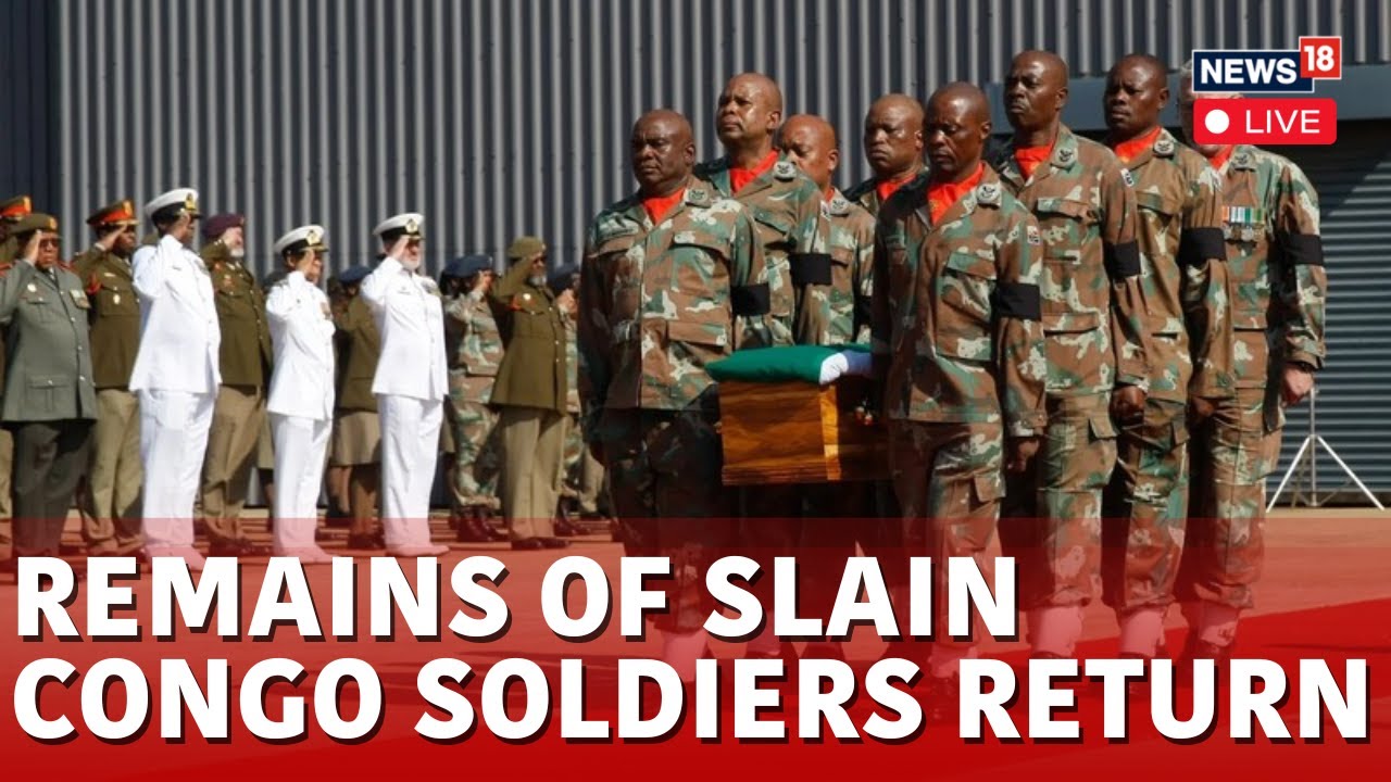 LIVE | Congo News Today | South Africa Repatriates Remains Of 14 Soldiers Killed During Escalation