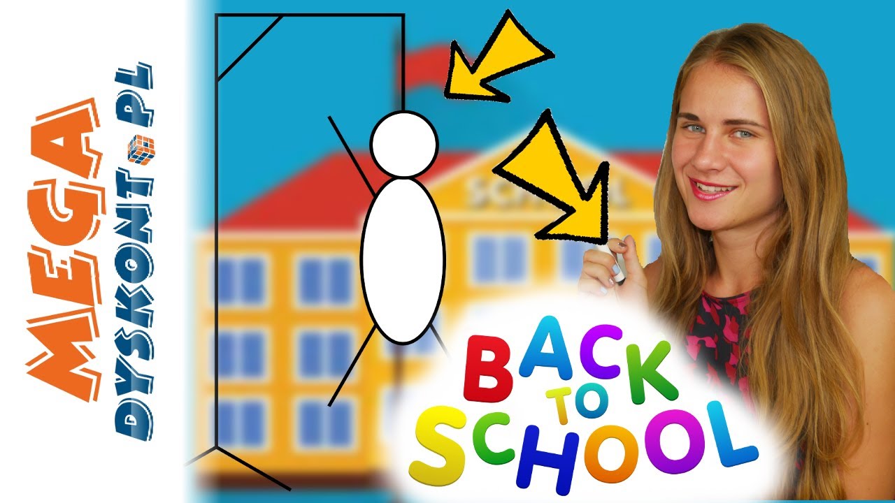 BACK TO SCHOOL 😱 WISIELEC 😰 GRA MONIA i AGATKA 🎯 MegaDyskont