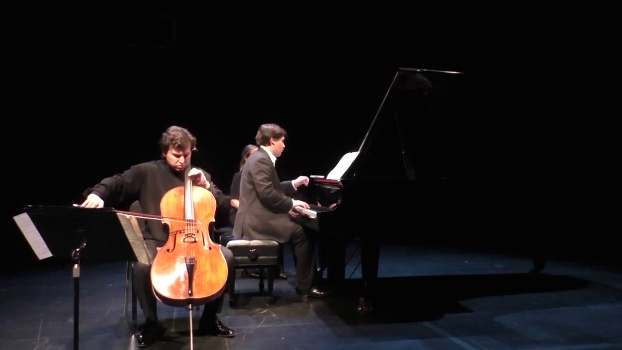 Rachmaninoff's Sonata in G minor for Cello and Piano,Op.19, исп. Александр Бузлов и Вадим Холоденко