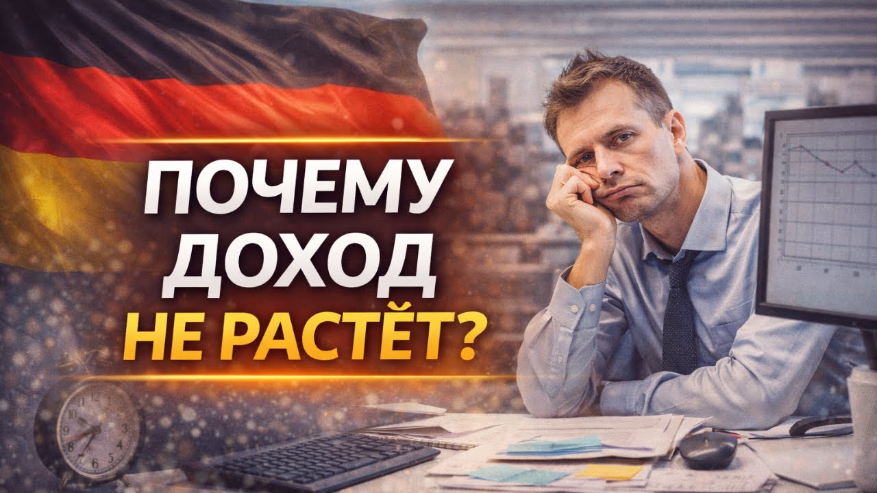Доход не растёт? Почему ты застрял на одной зарплате в Германии и как я увеличил доход