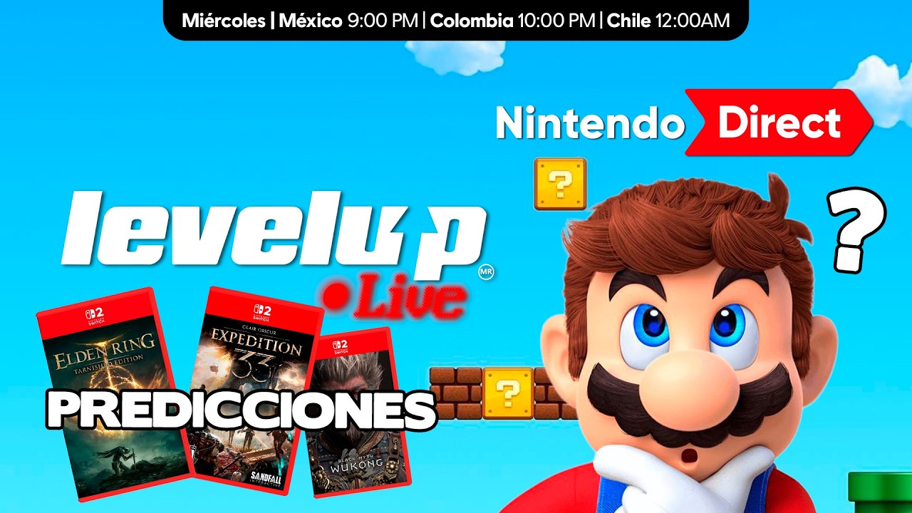 PREDICCIONES DEL NINTENDO DIRECT - LEVEL UP LIVE 10