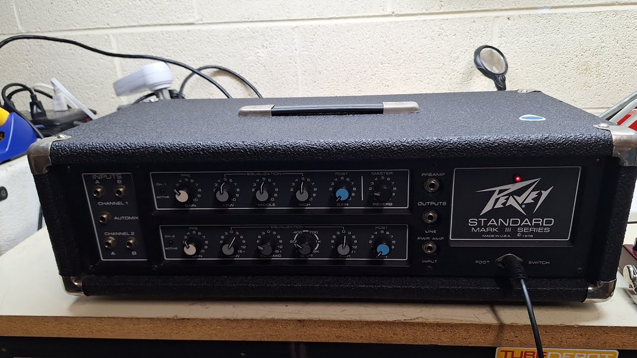 The Peavey Standard MKlll 1978 -This Amp Is Great!
