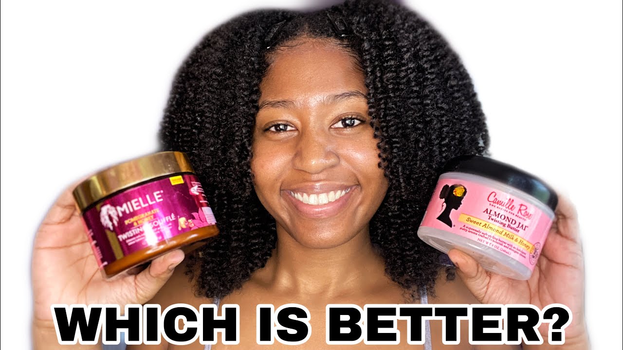 Best Twisting Butter | Mielle Organics Twisting Soufflé vs Camille Rose Almond Jai Twisting Butter