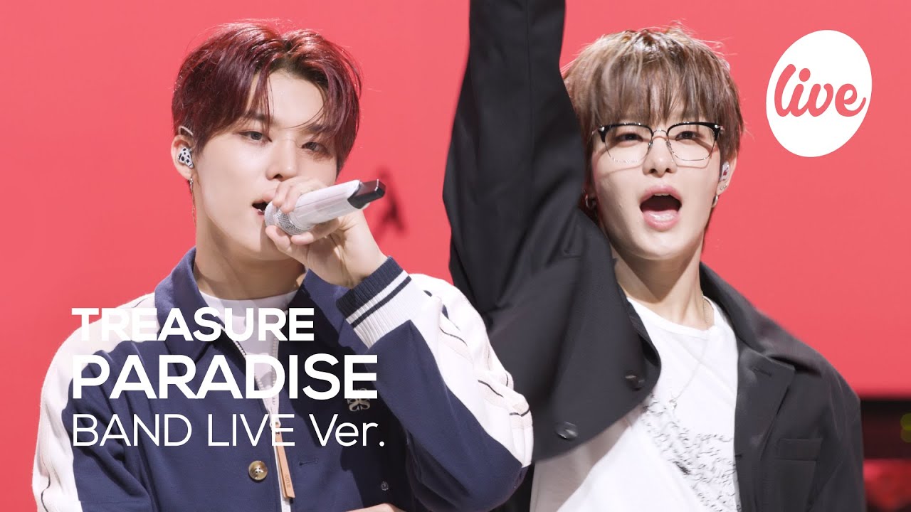 [4K] TREASURE(트레저) “PARADISE” Band LIVE 트레저가 나의 PARADISE야🤍 [it’s KPOP LIVE 잇츠라이브]