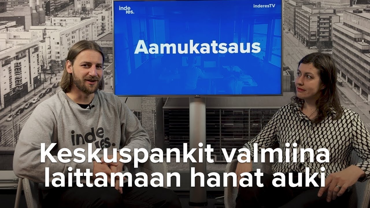 Keskuspankit valmiina laittamaan hanat auki