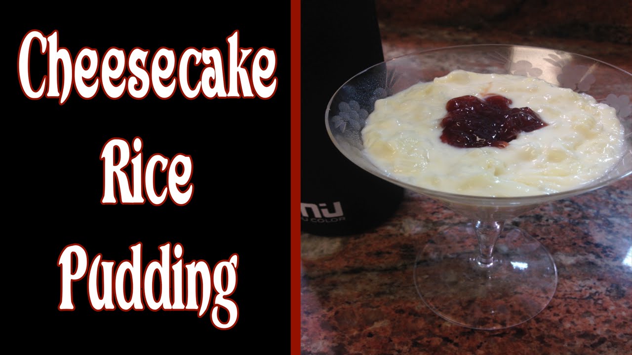 Cheesecake Rice Pudding