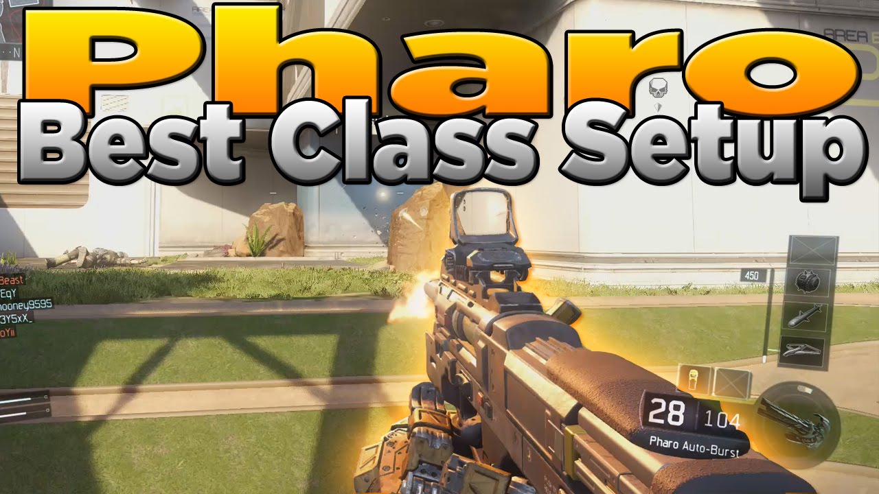 Pharo Best Class Setup (Black Ops 3 Submachine Gun)