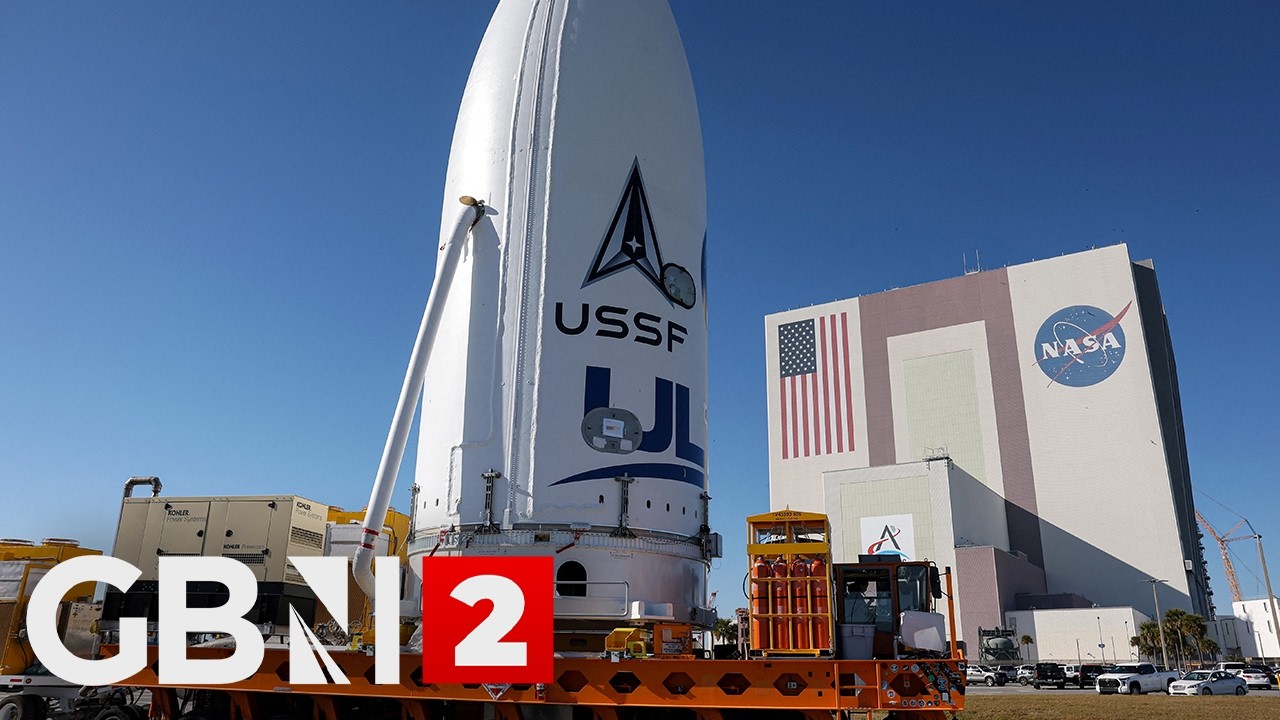 WATCH: A United Launch Alliance rocket launches a mission for US Space Force