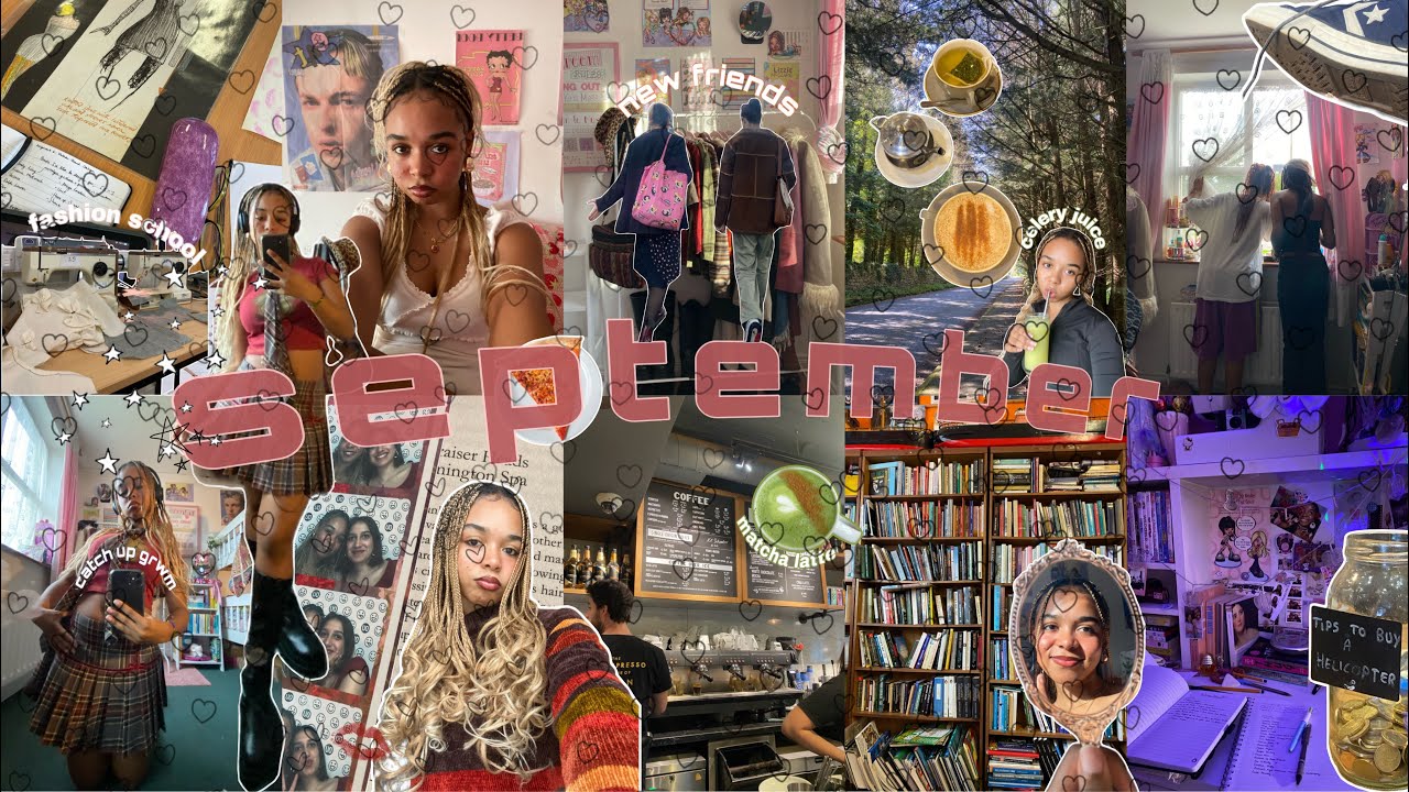 college diaries entry 001|fashion school, new friends, fall grwm, healthy girl era & more 🌟
