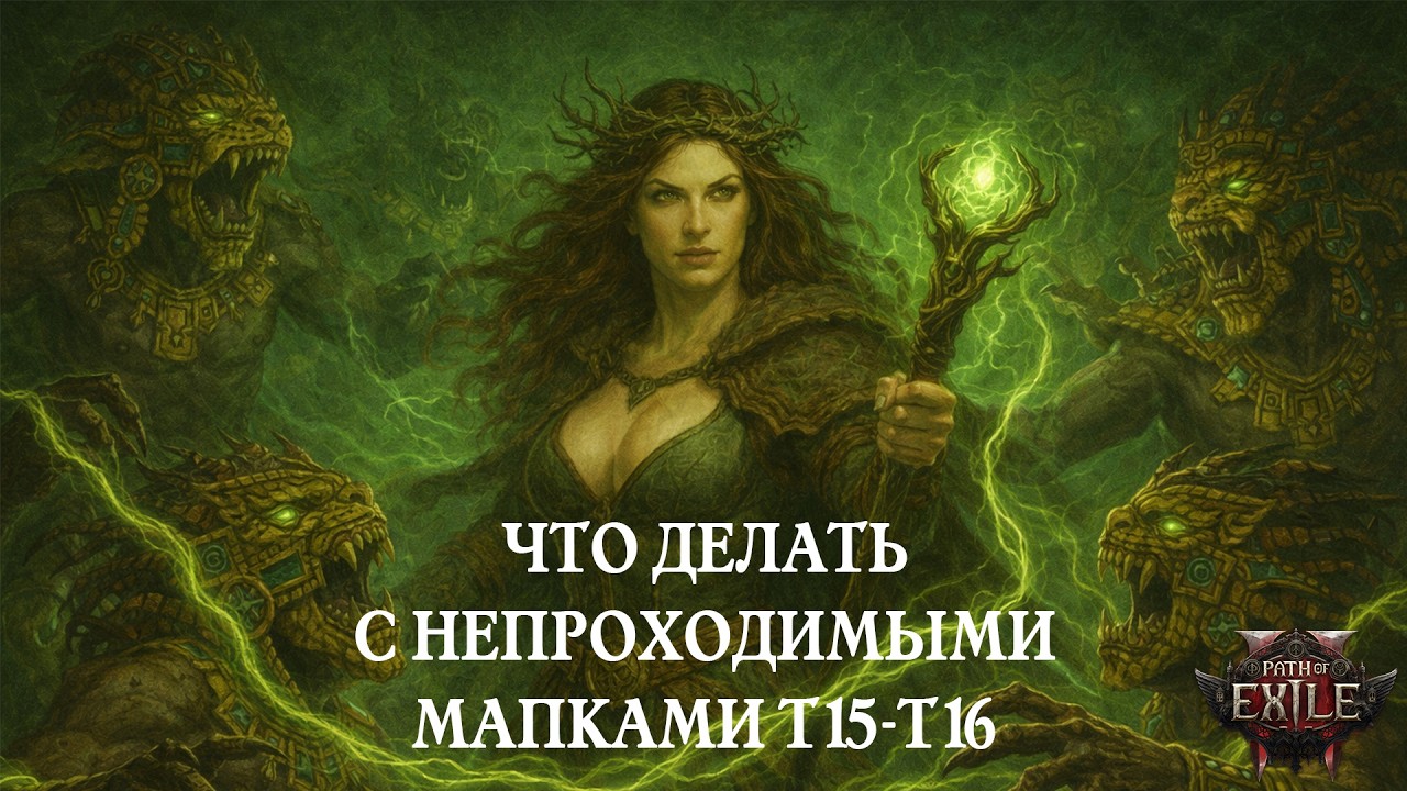 POE2 что делать с непроходимыми мапками Т15-Т16