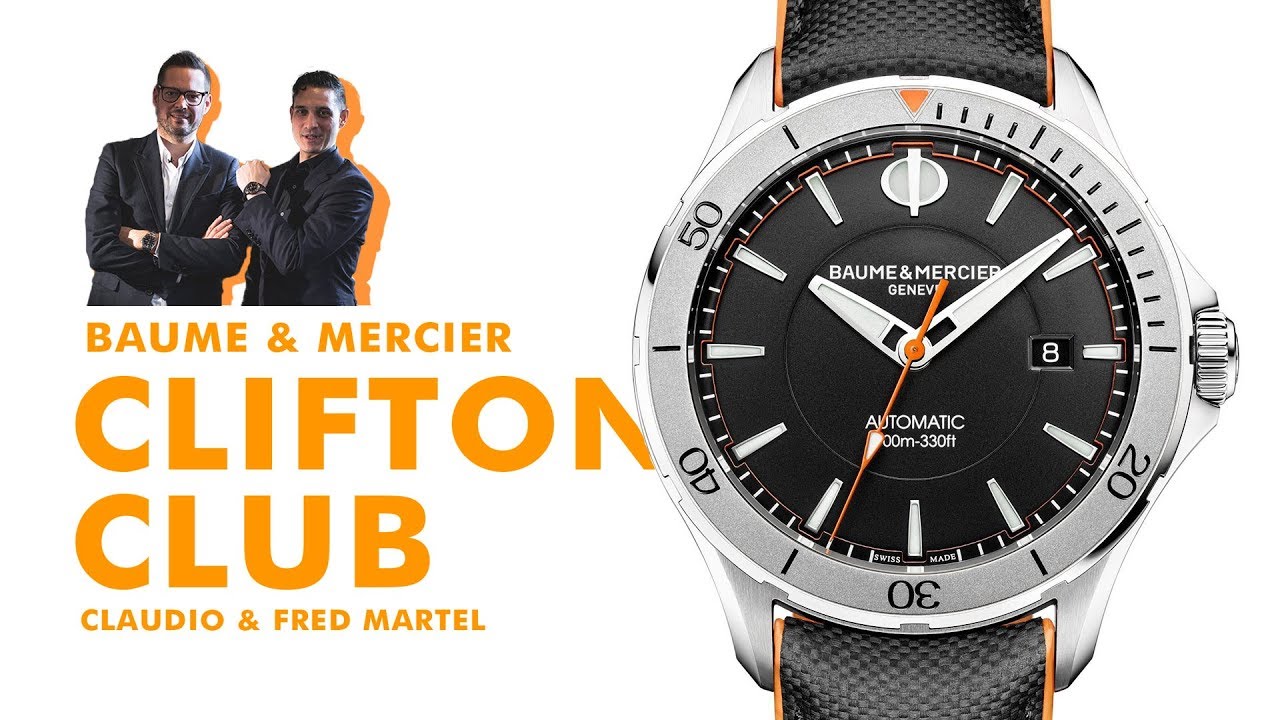 EXCLUSIVE: The Baume & Mercier Clifton Club Collection with Fred Martel & Claudio Terjanian