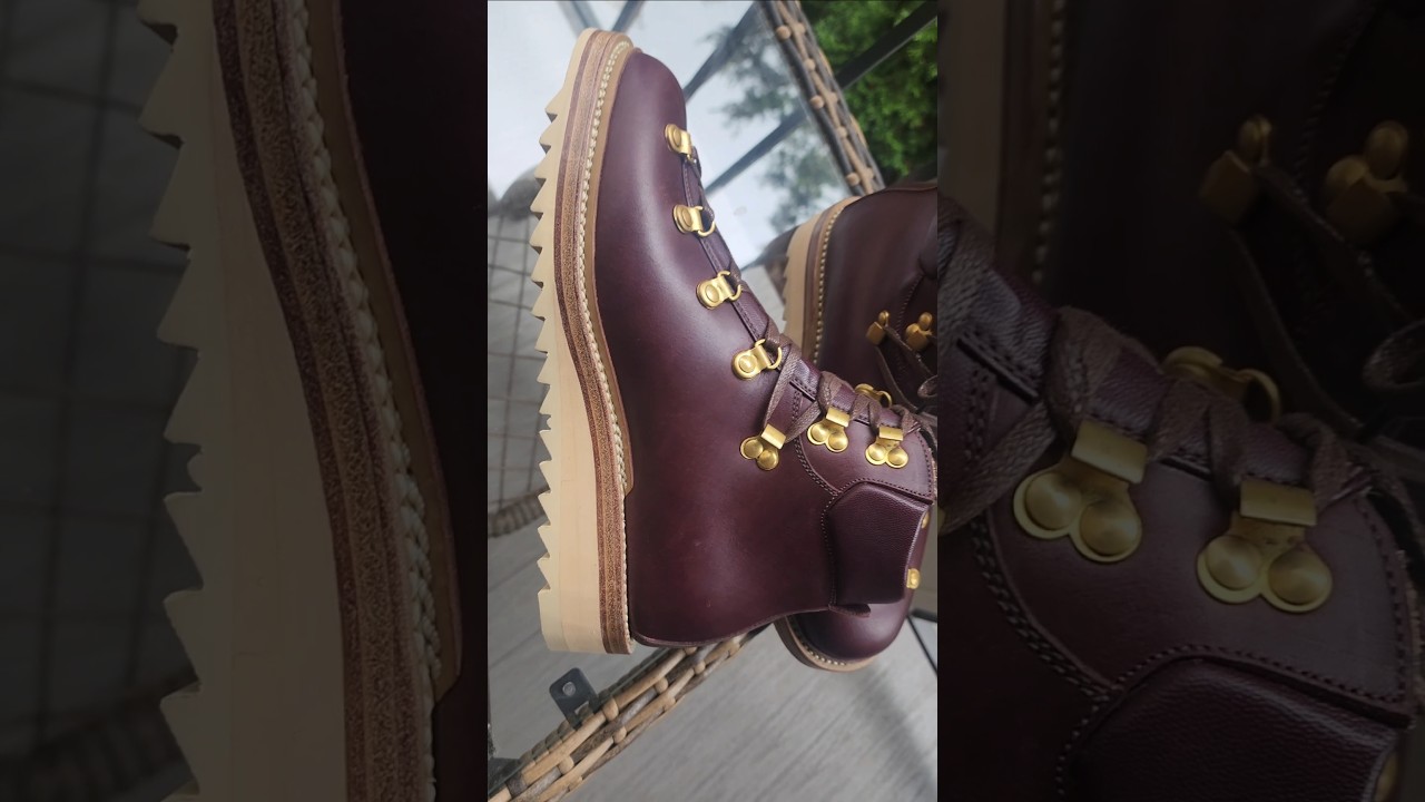 Great, rugged yet elegant finishing on these Sagara Boots