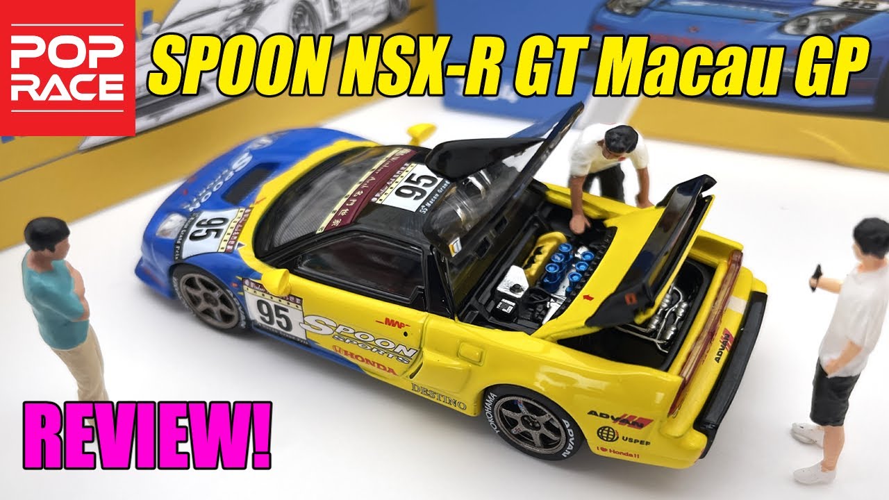 Обзор Pop Race Spoon NSX-R GT Macau GP