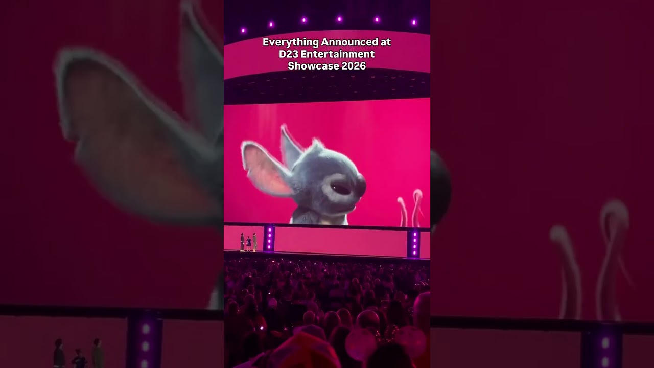 Everything Announced at D23 Entertainment Showcase 2026 #d23 #d23creators #disney #pixar