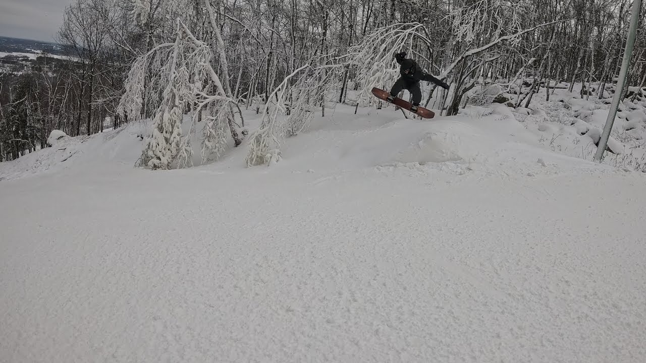 Beautiful day at Granite Peak snowboarding and skiing.