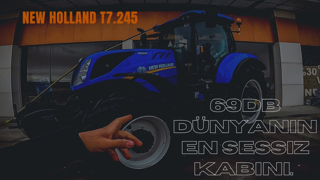 ❗ NEW HOLLAND T7.245 DETAYLI İNCELEME VE TEST SÜRÜŞÜ ❗ Mercedesten bile daha sessiz 😱CVT Çok hızlı