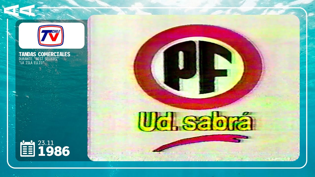 Tandas Comerciales TVN @ 23 de noviembre de 1986