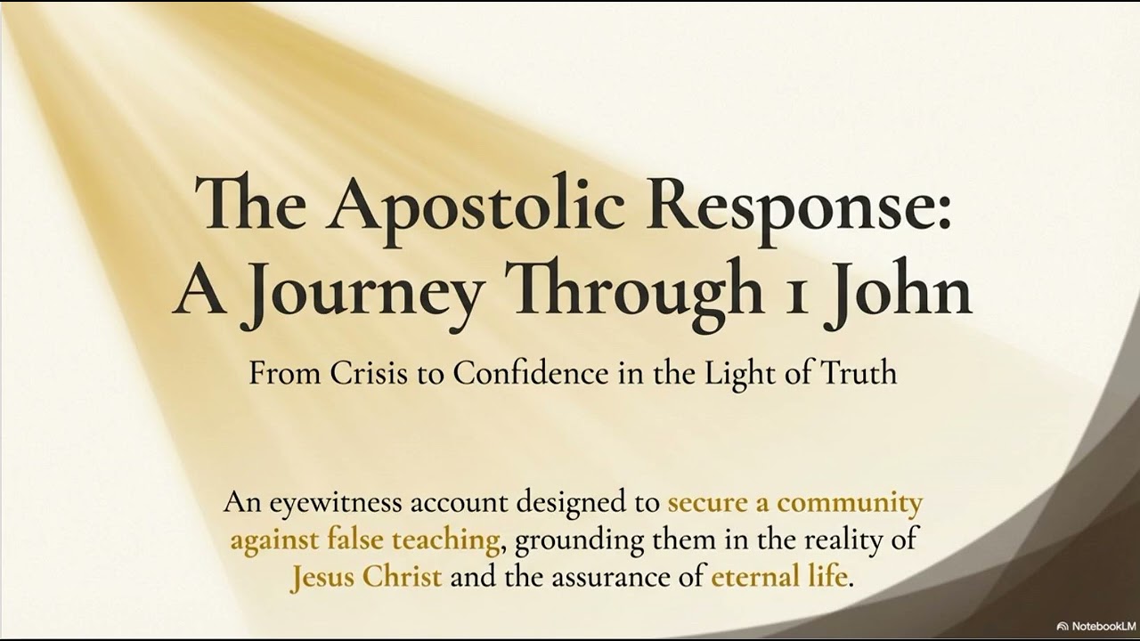 The Book of 1 John Explained in Detail