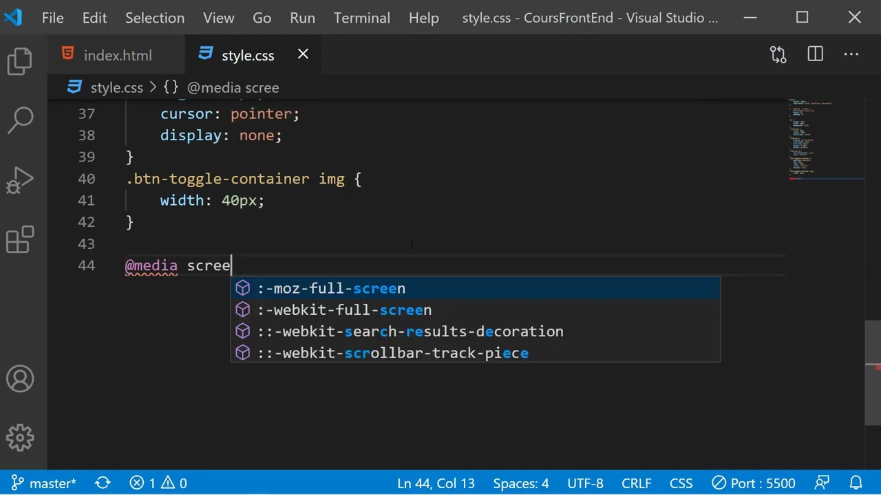 108 Créer une navbar responsive à 100