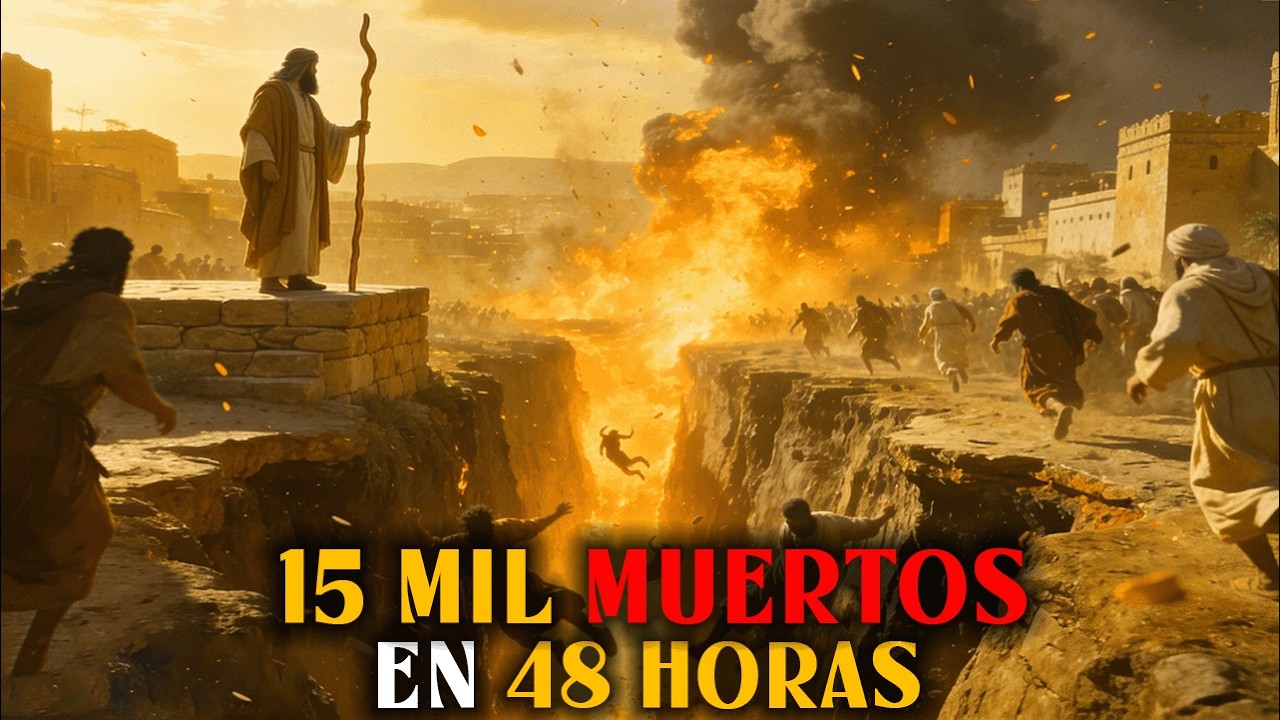 ¿POR QUÉ DIOS ABRIÓ LA TIERRA Y SE TRAGÓ A 250 HOMBRES VIVOS? | REVELACIONES DE LA BIBLIA