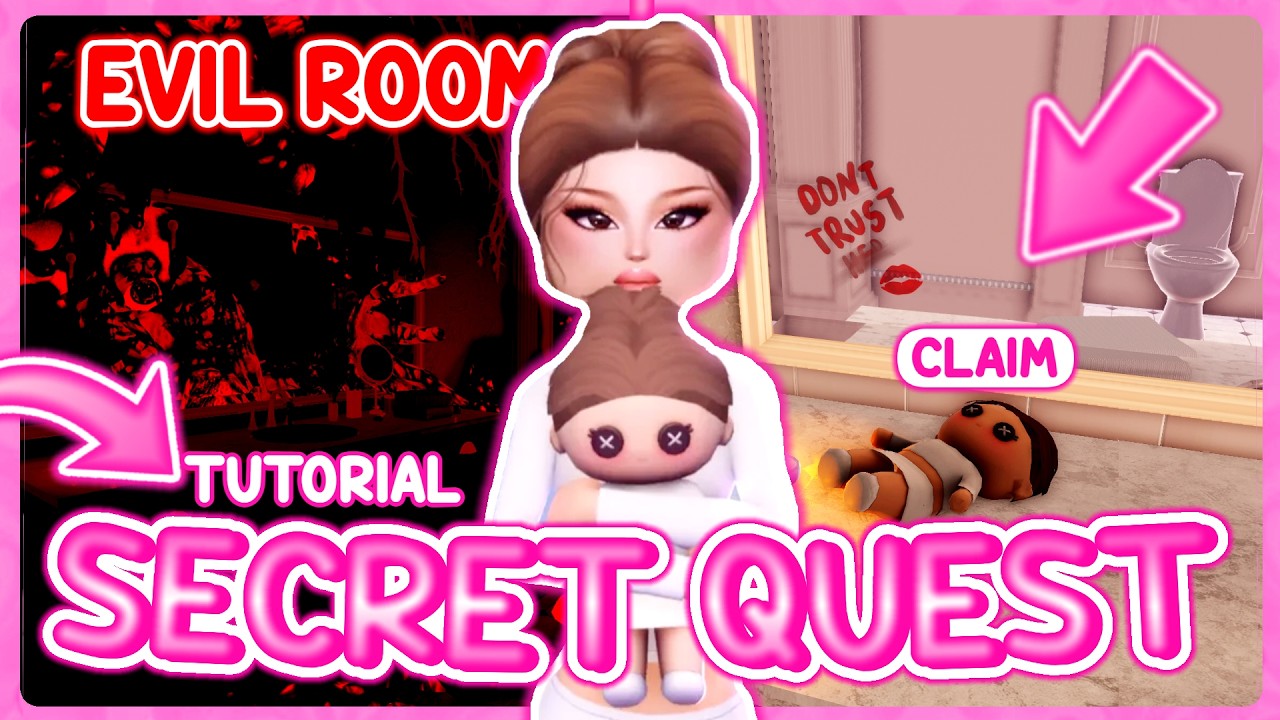 КАК ОТКРЫТЬ СЕКРЕТНУЮ КОМНАТУ В КВАРТИРЕ ЛАНЫ В ИГРЕ DRESS TO IMPRESS! *ЗЛАЯ КОМНАТА, УРОК* | Roblox