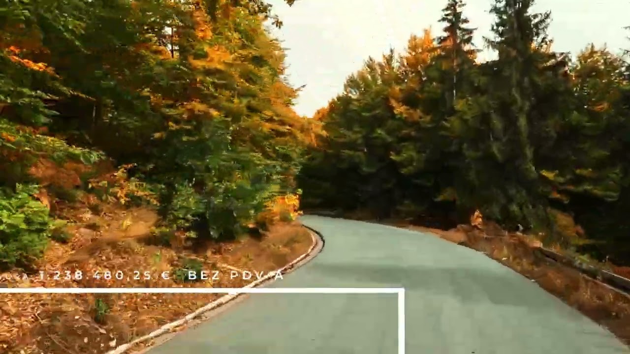 Adaptacija puta Mateševo - Andrijevica. Oktobar 2025.