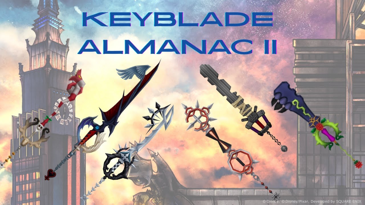 Kingdom Hearts II Keyblade Almanac