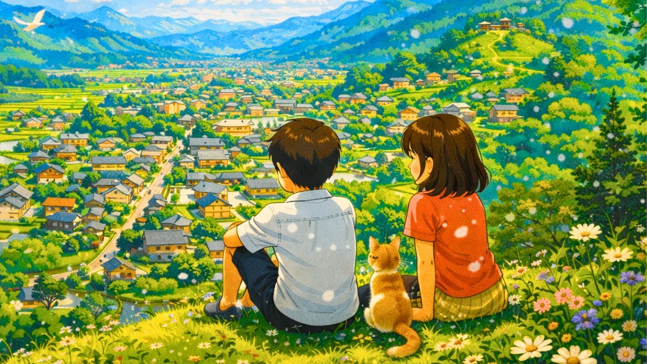 Peaceful Days in My Hometown – My Little DreamGhibli Vibes Video