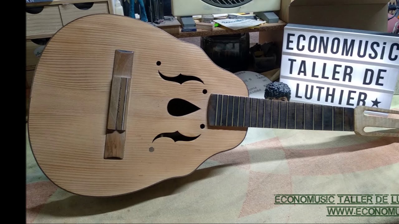 EconoMusic taller de Luthier Restauración Laúd cubano parte I