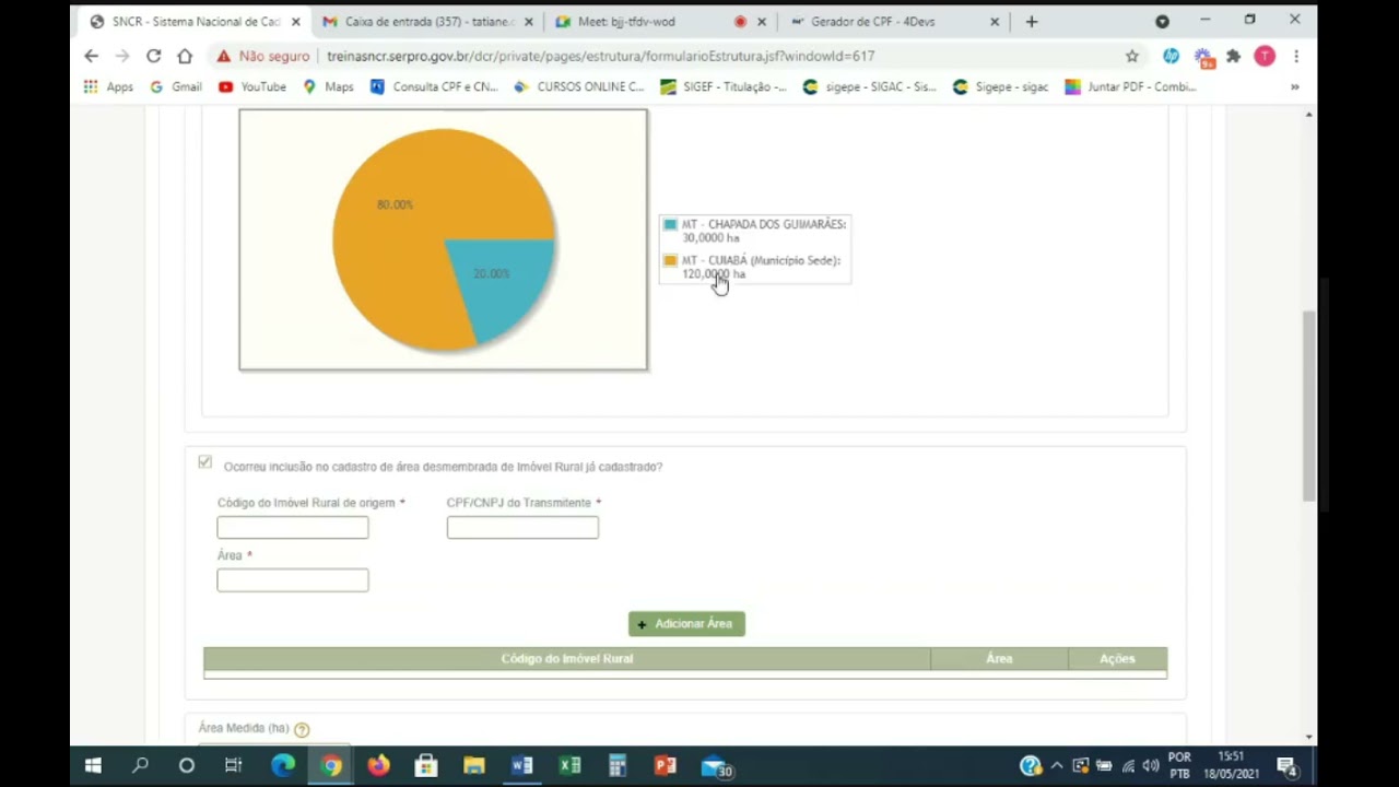 TREINA SNCR - VÍDEO 01